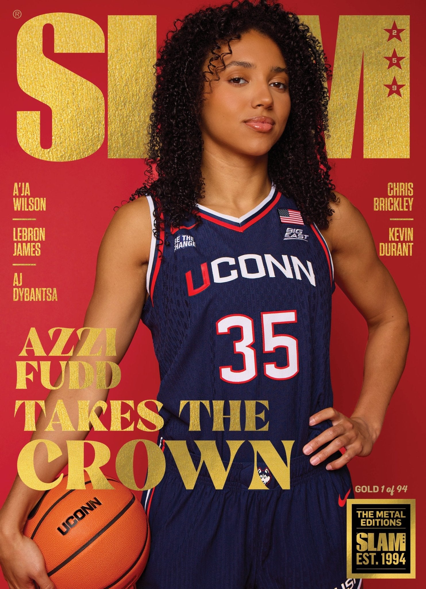 GOLD METAL: SLAM 259 - Azzi Fudd Magazine (d/94) - SLAM Goods