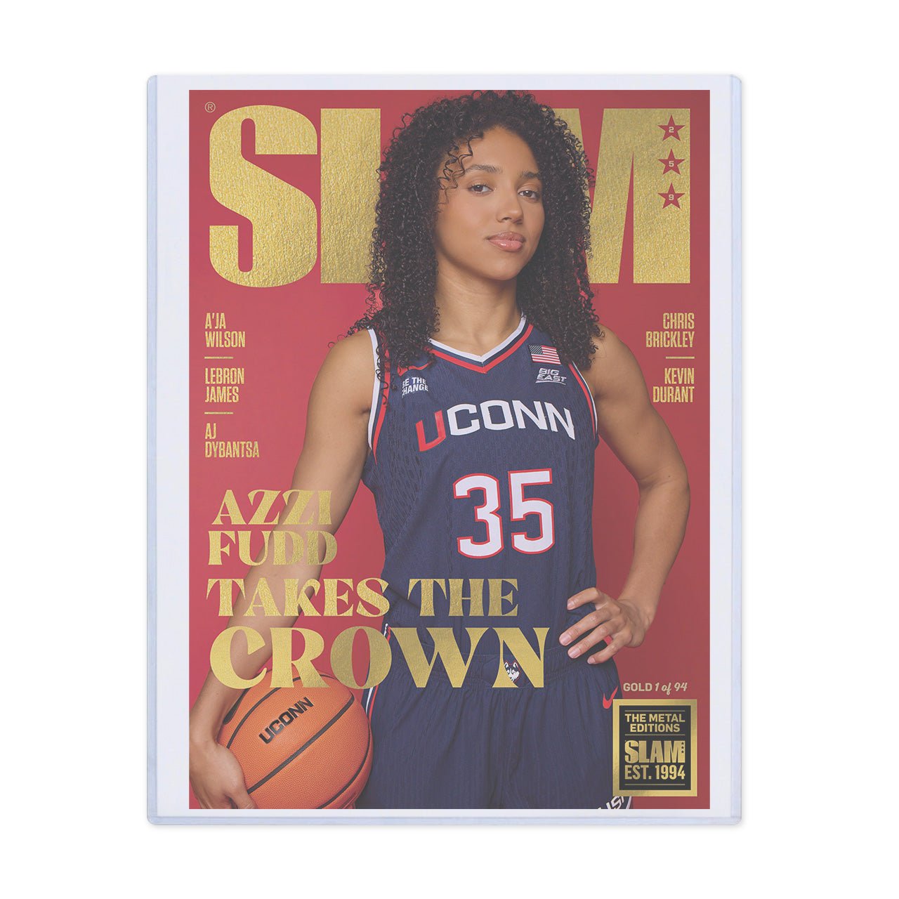 GOLD METAL: SLAM 259 - Azzi Fudd Magazine (d/94) - SLAM Goods