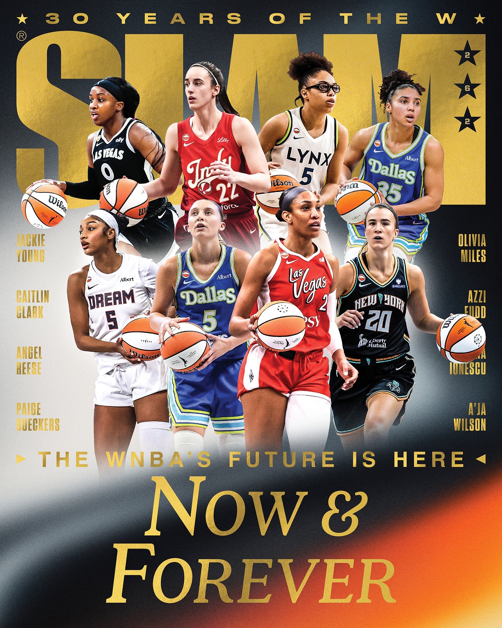 GOLD METAL: SLAM 262: 30 Years of the WNBA Magazine (d/94) - SLAM Goods