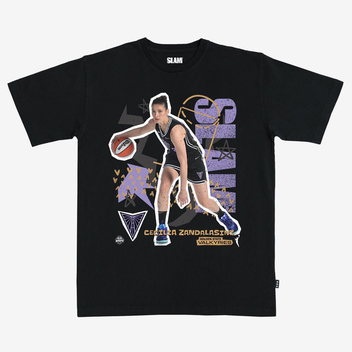 Golden State Valkyries - Cecilia Zandalasini Heavy Tee - SLAM Goods