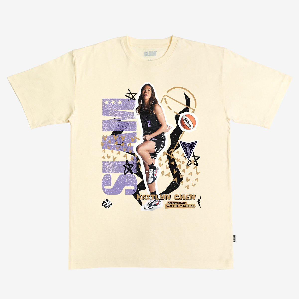 Golden State Valkyries - Kaitlyn Chen Heavy Tee - SLAM Goods