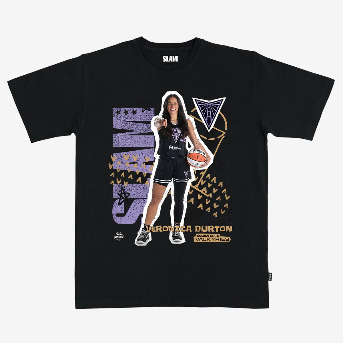 Golden State Valkyries - Veronica Burton Heavy Tee - SLAM Goods