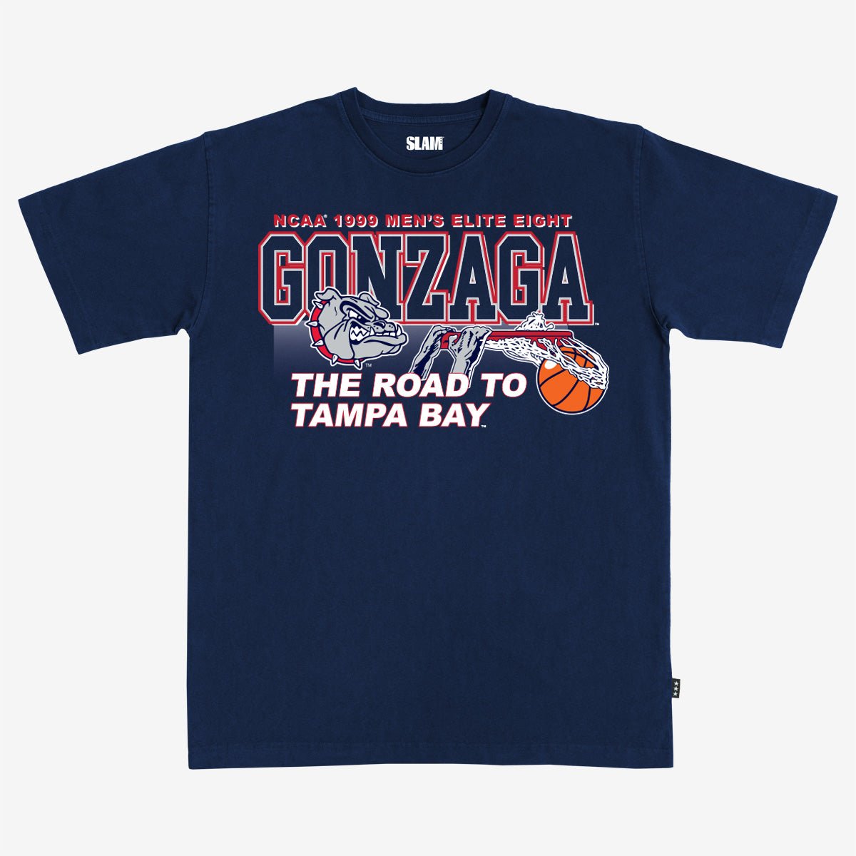 Gonzaga '99 NCAA Tournament Heavy Tee - SLAM Goods