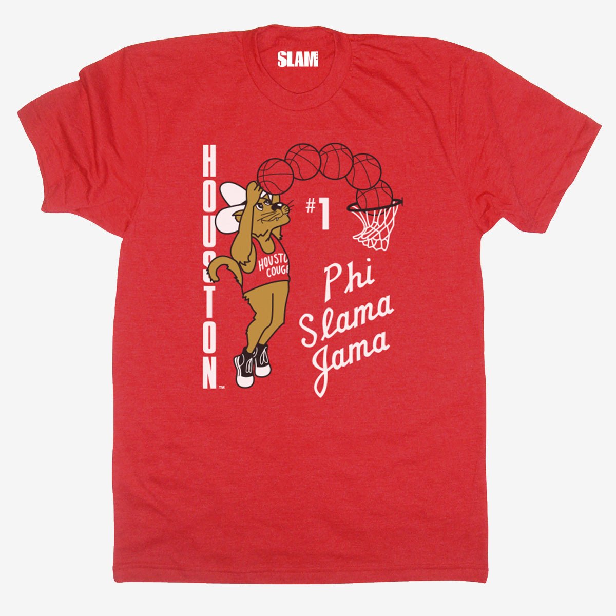 Houston Phi Slama Jama Vintage Tee - SLAM Goods