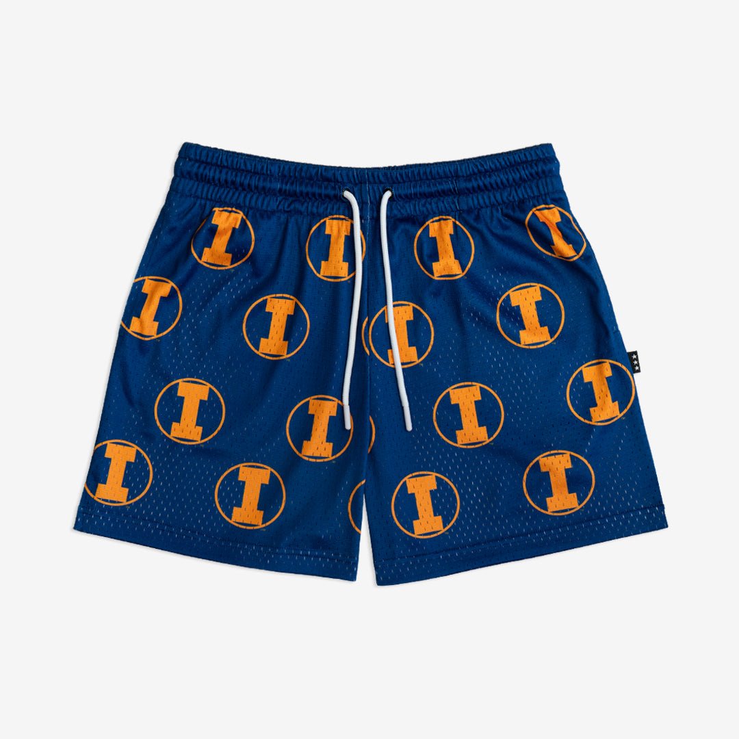 Illinois All - Over Logo Shorts - SLAM Goods