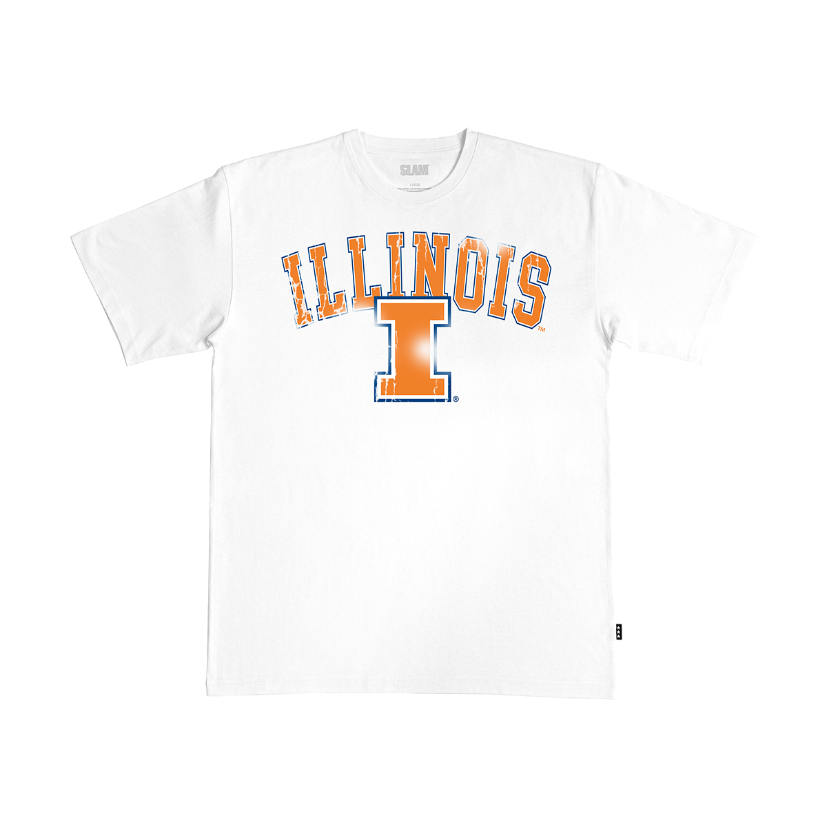 Illinois Big Logo Heavy Tee - SLAM Goods