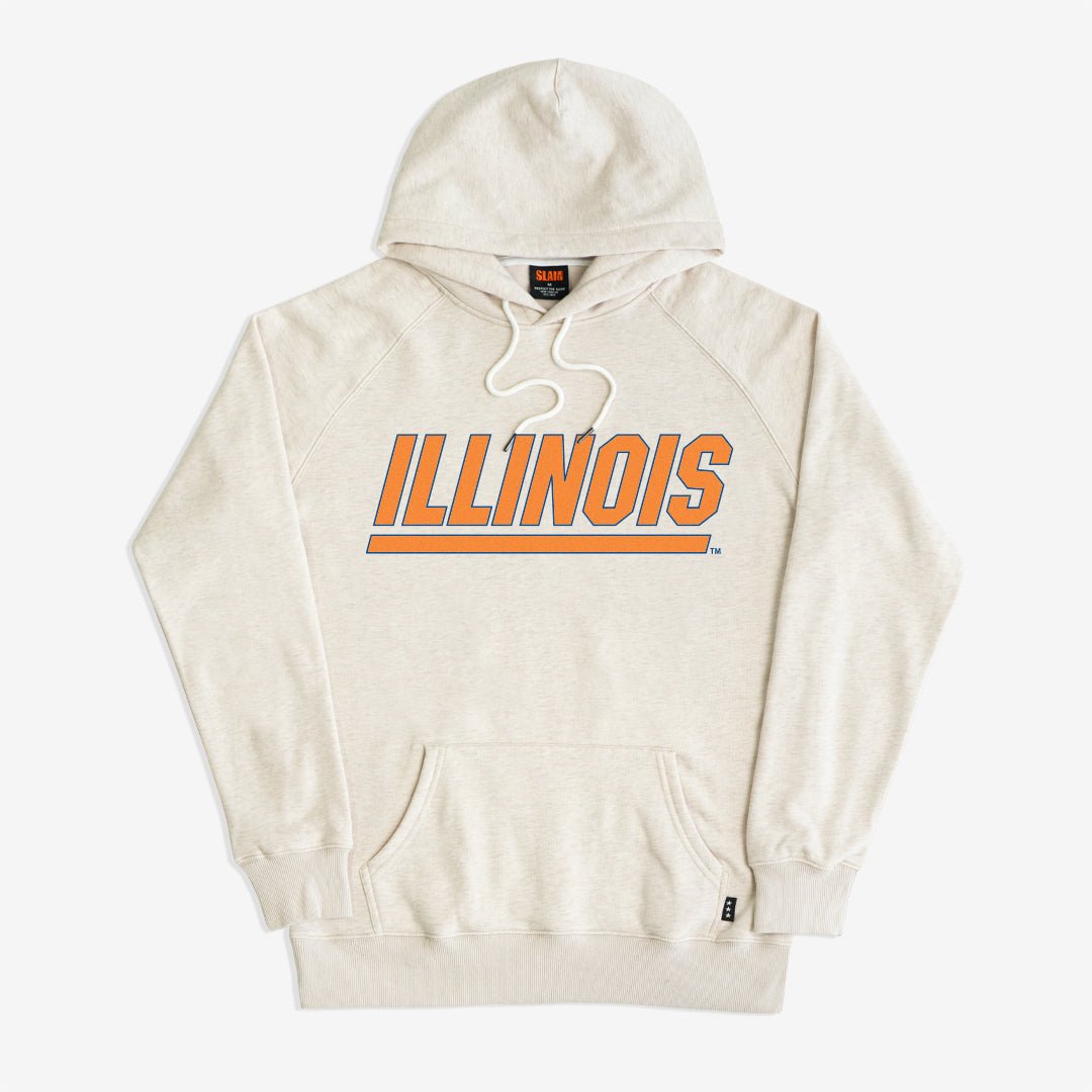 Illinois Big Logo Hoodie - SLAM Goods