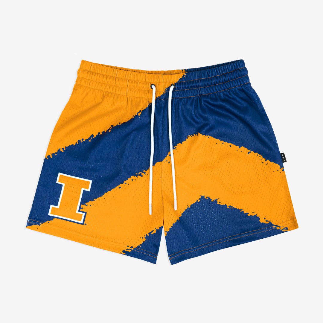 Illinois Big Stripe Fundamental Shorts - SLAM Goods