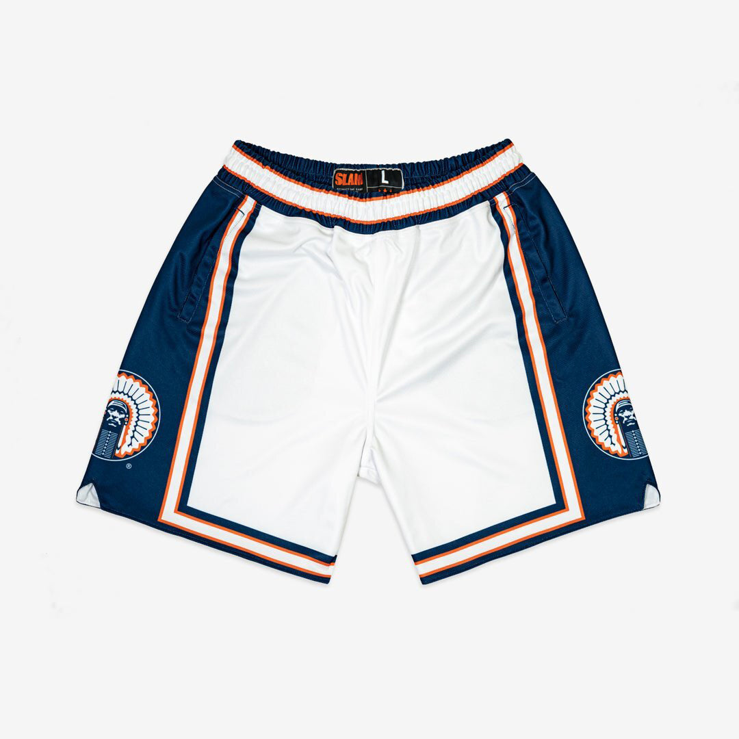 Illinois Fighting Illini 1988-1989 Retro Shorts (Home)