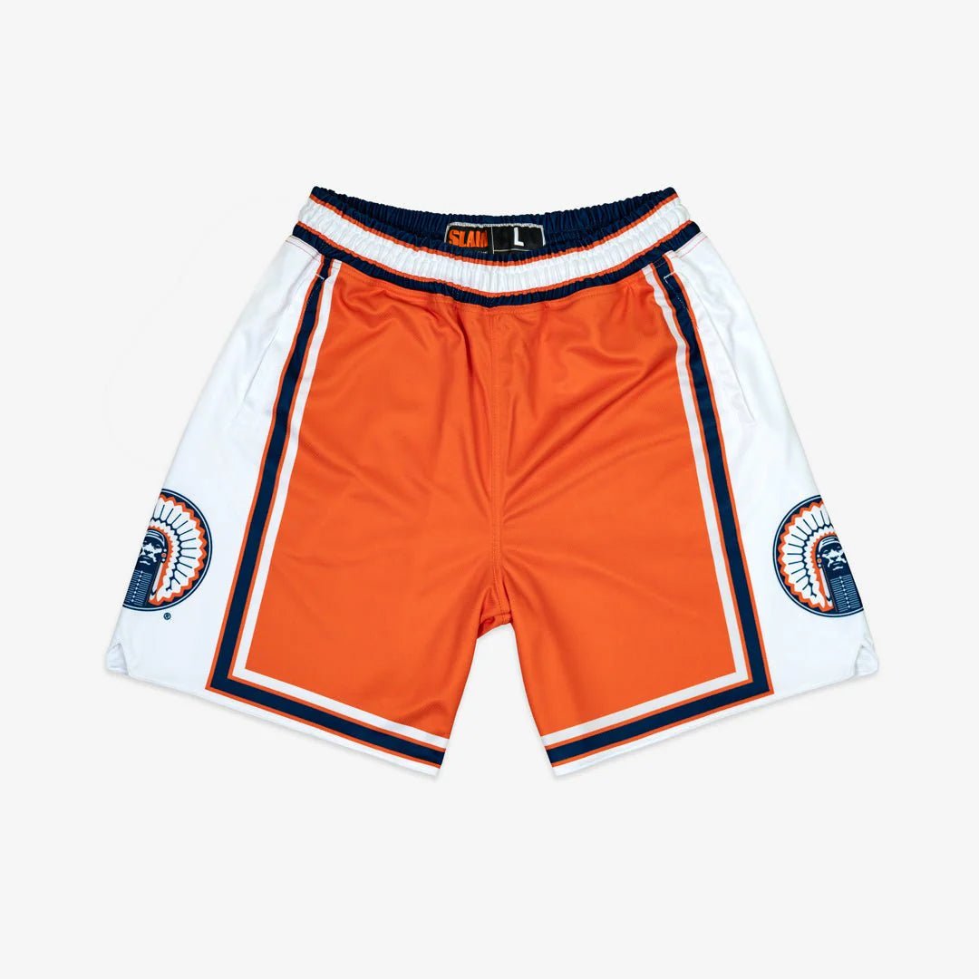 Illinois Fighting Illini 1988 - 1989 Retro Shorts (Alternate) - SLAM Goods