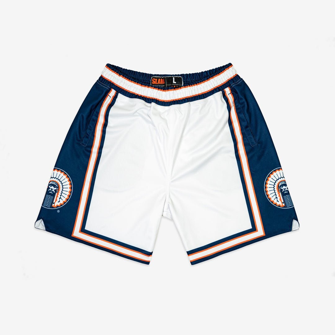 Illinois Fighting Illini 1988 - 1989 Retro Shorts (Home) - SLAM Goods