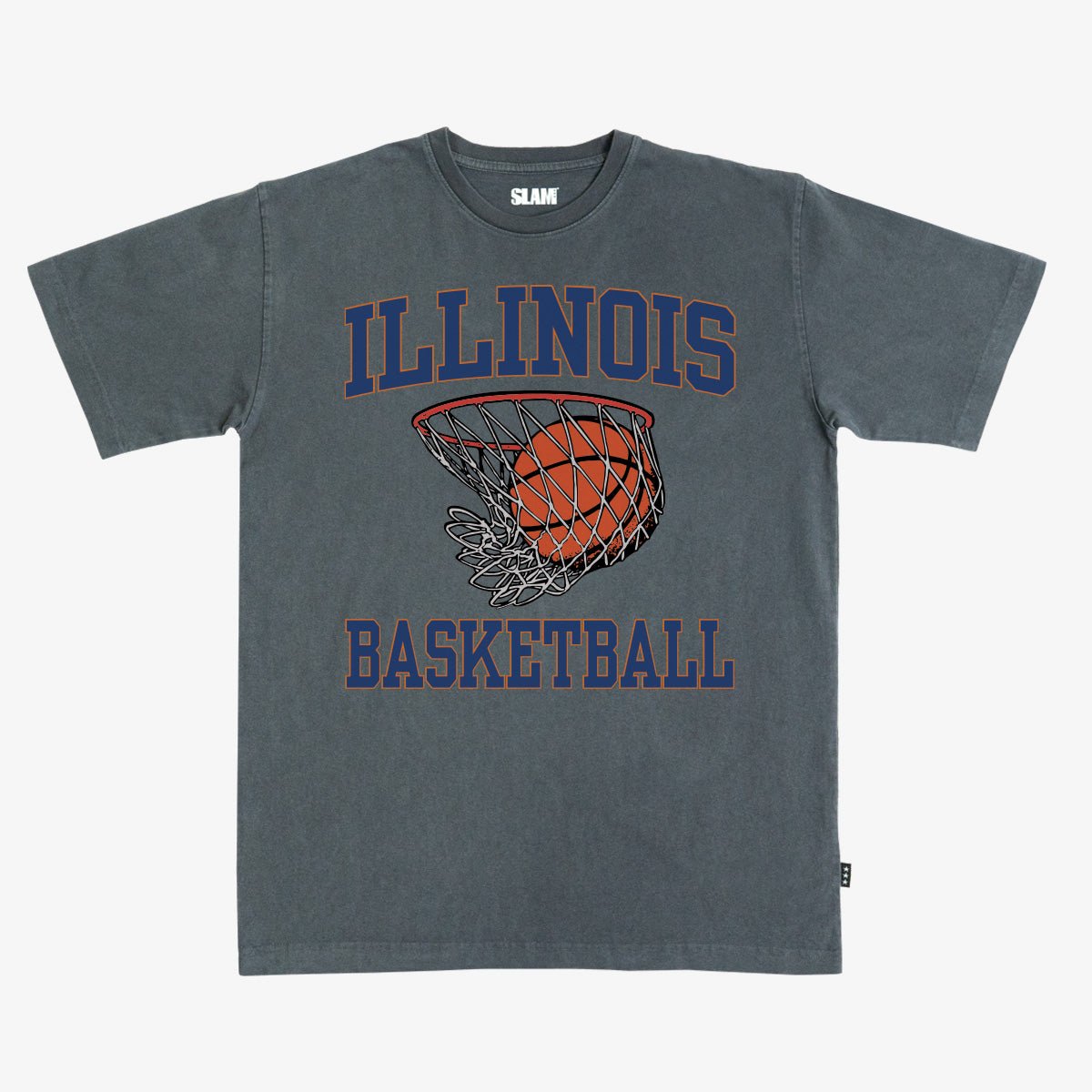 Illinois Fighting Illini Basketball Heavy Tee - SLAM Goods