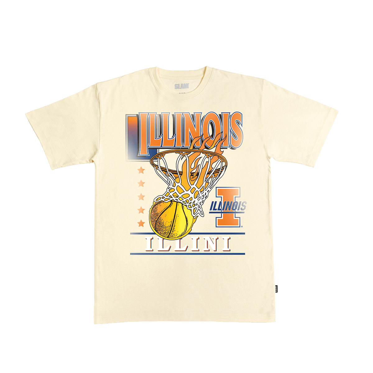 Illinois Hoops Heavy Tee - SLAM Goods