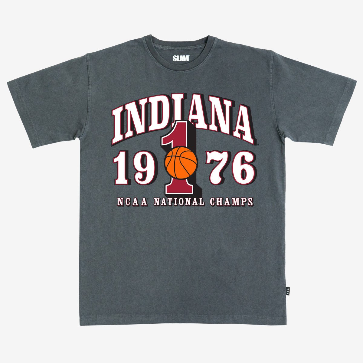 Indiana '76 NCAA Champs Heavy Tee - SLAM Goods