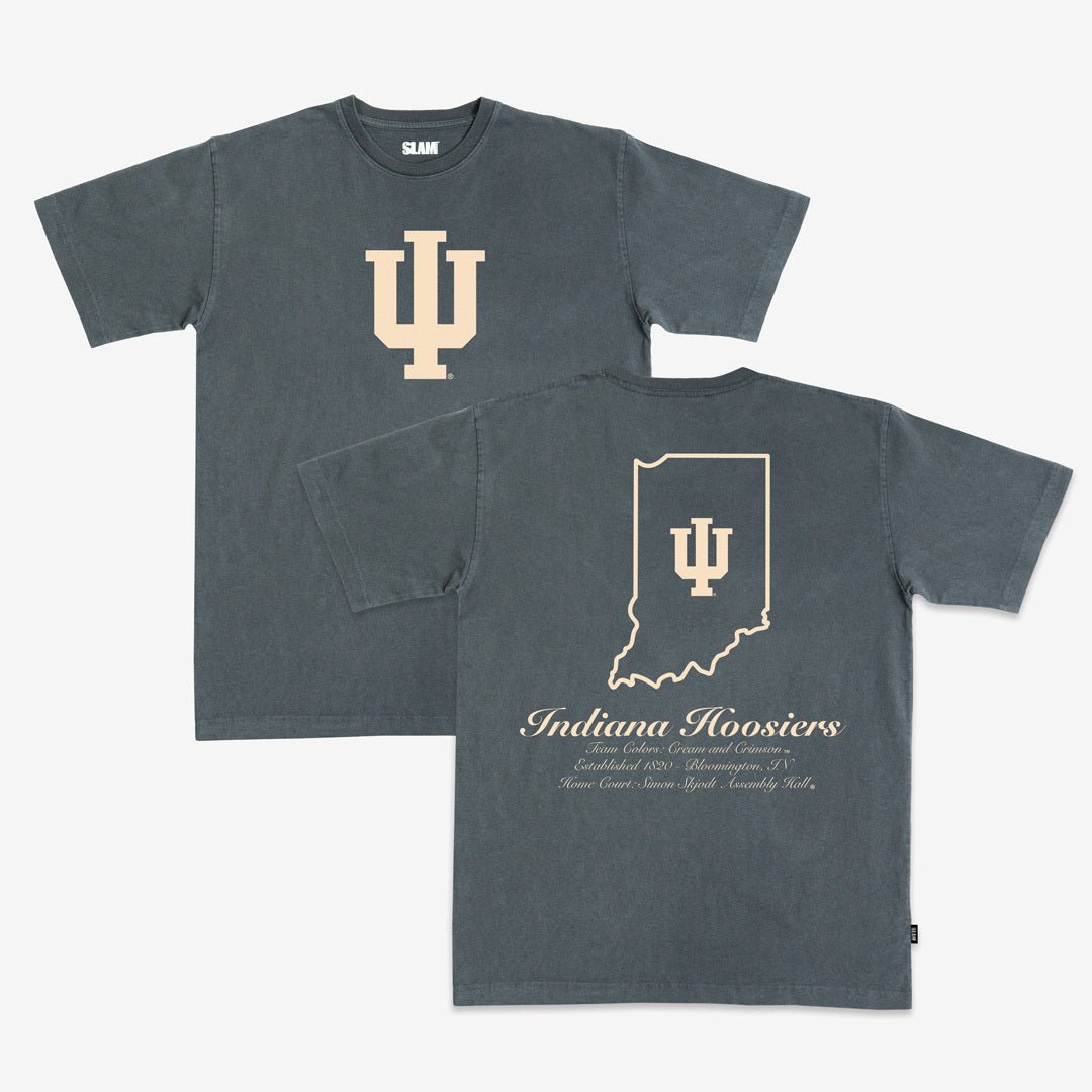 Indiana Homecourt Heavy Tee - SLAM Goods