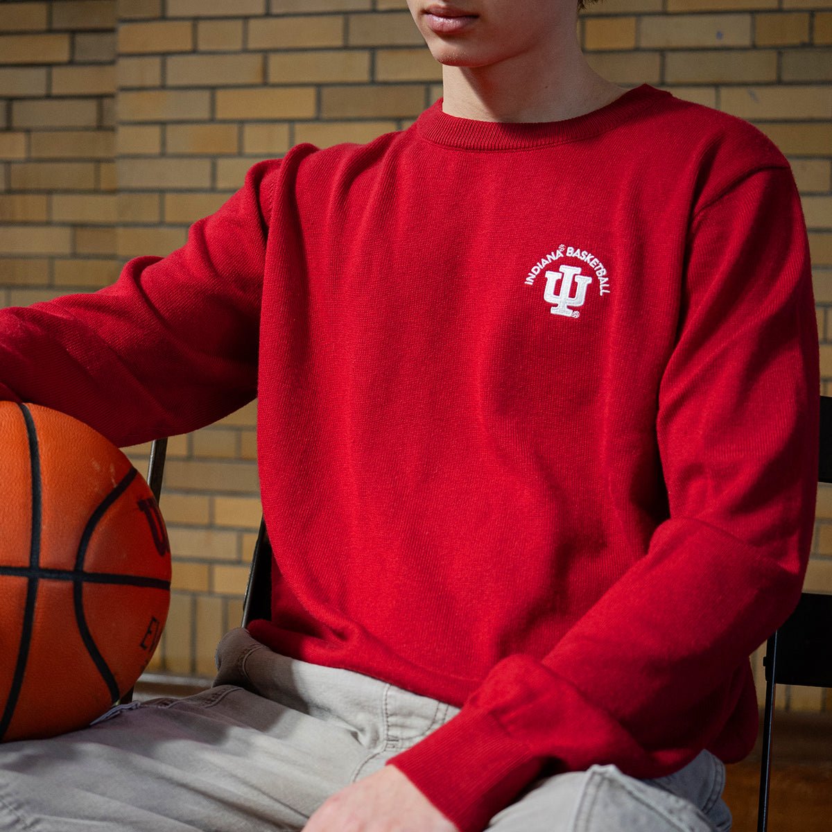 Indiana Hoosiers Coaches Sweater - SLAM Goods