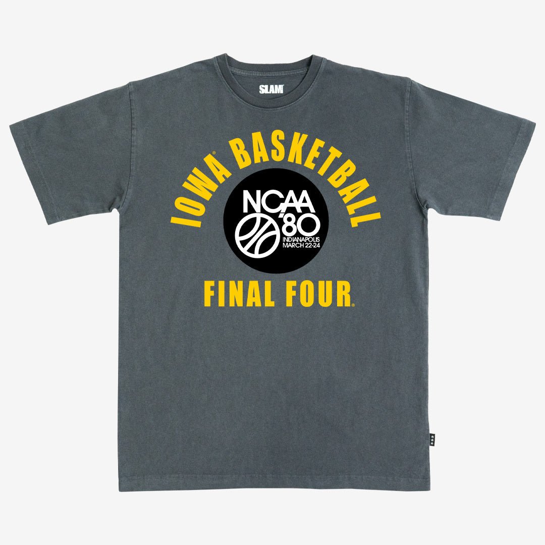 Iowa '80 Final Four Heavy Tee - SLAM Goods