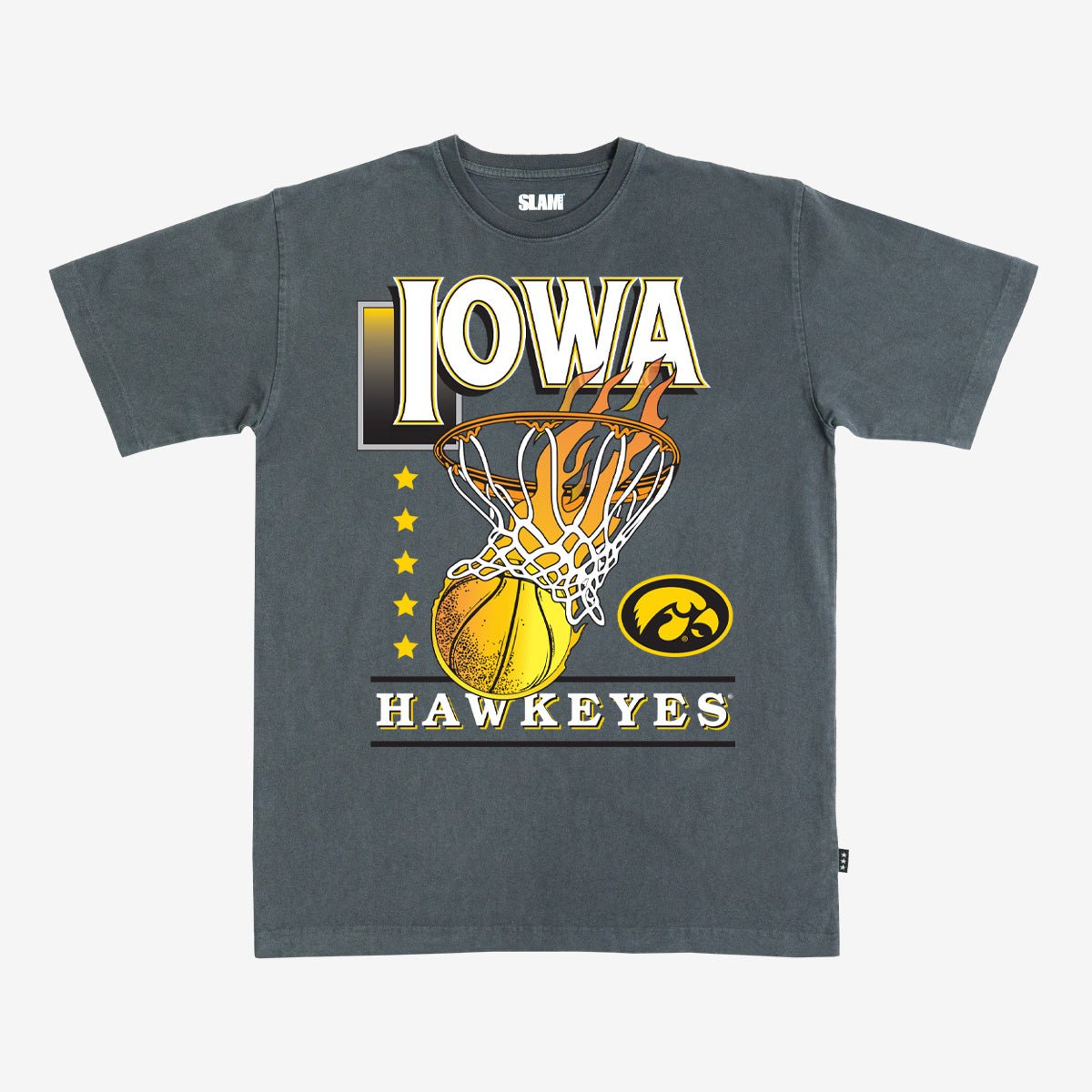 Iowa Hoops Heavy Tee - SLAM Goods