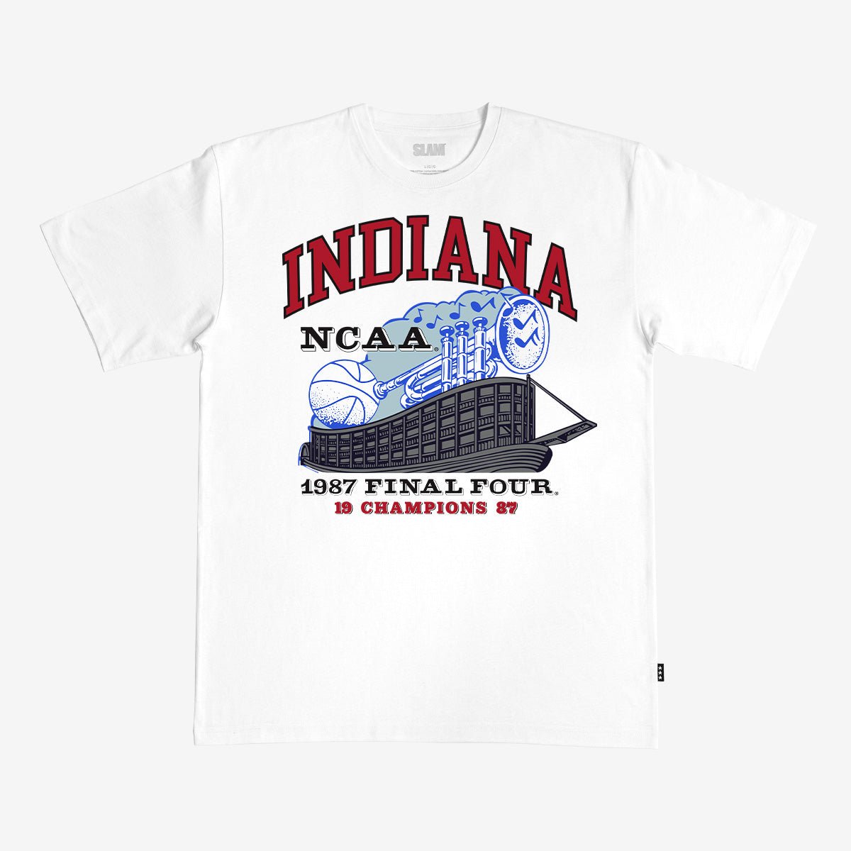 IU '87 Final Four Heavy Tee - SLAM Goods