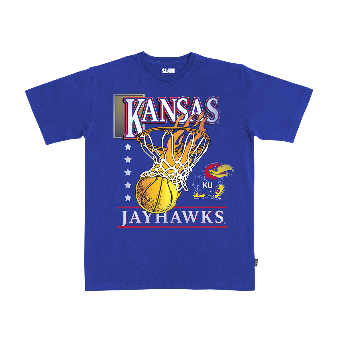 Kansas Hoops Heavy Tee - SLAM Goods