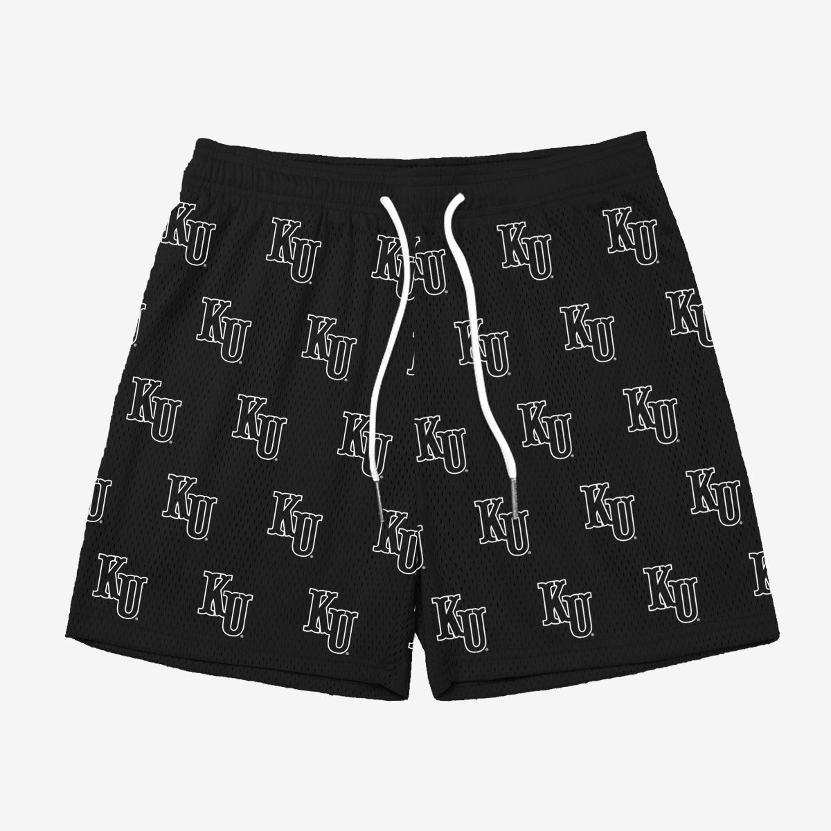 Kansas Monochromatic All-Over Logo Shorts