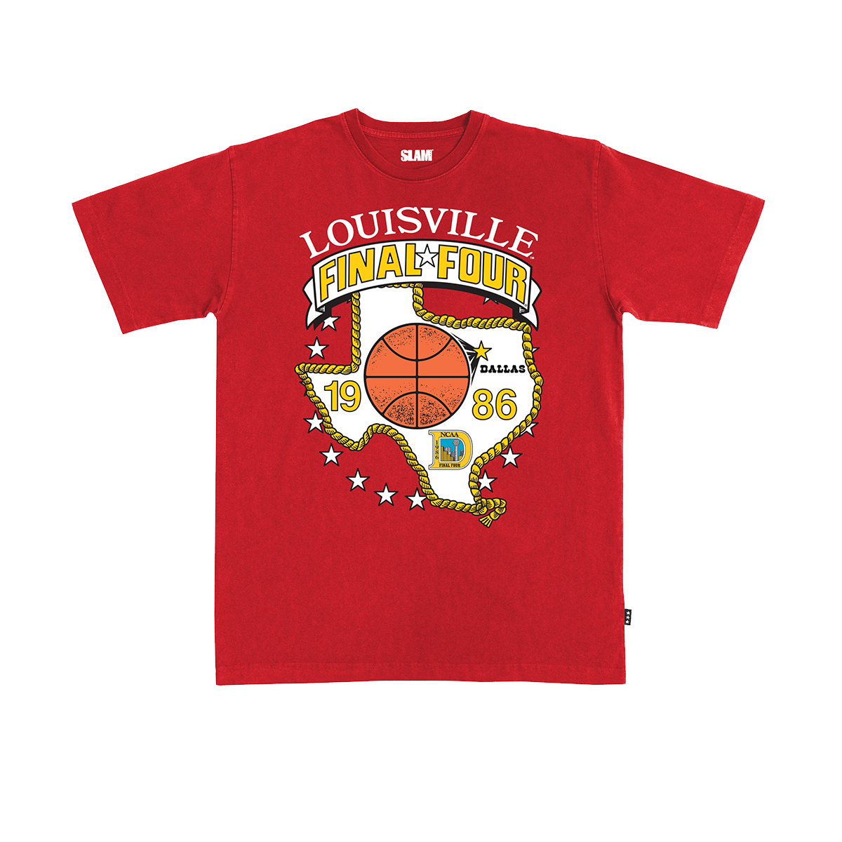 Louisville '86 Final Four Heavy Tee - SLAM Goods