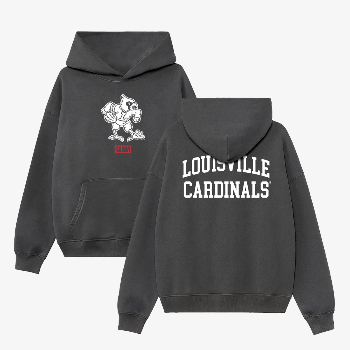 Louisville Monochromatic Washed Hoodie - SLAM Goods