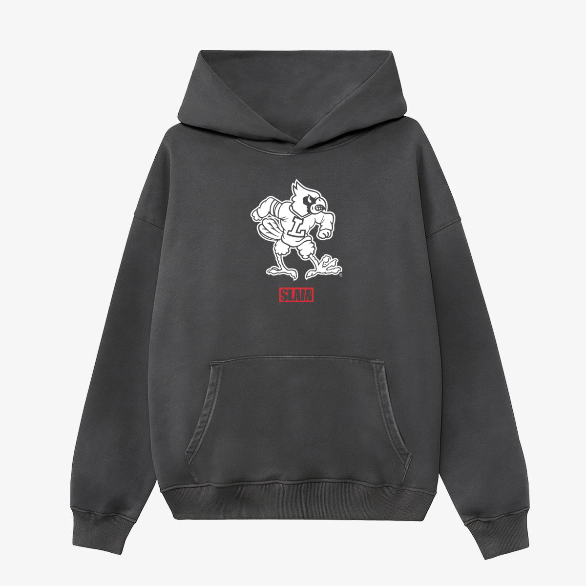 Louisville Monochromatic Washed Hoodie - SLAM Goods