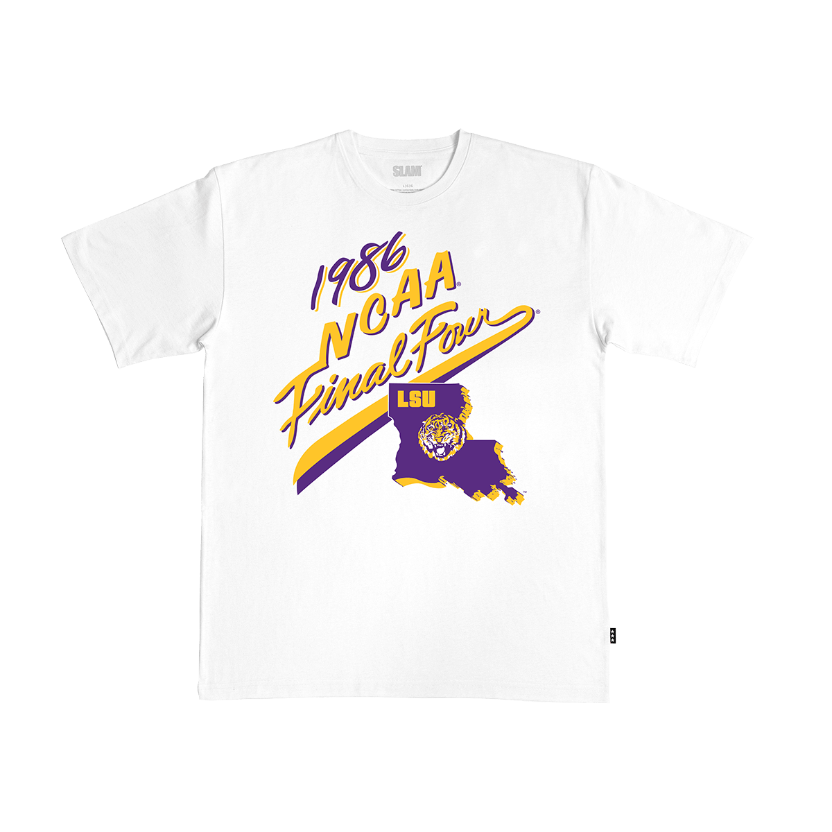 LSU '86 Final Four Heavy Tee - SLAM Goods