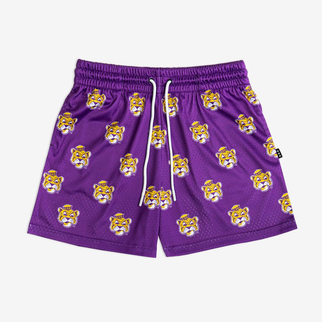 LSU All - Over Logo Shorts - SLAM Goods