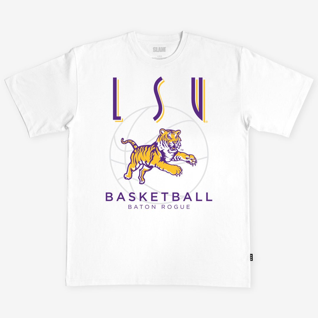 LSU Basketball Heavy Tee - SLAM Goods