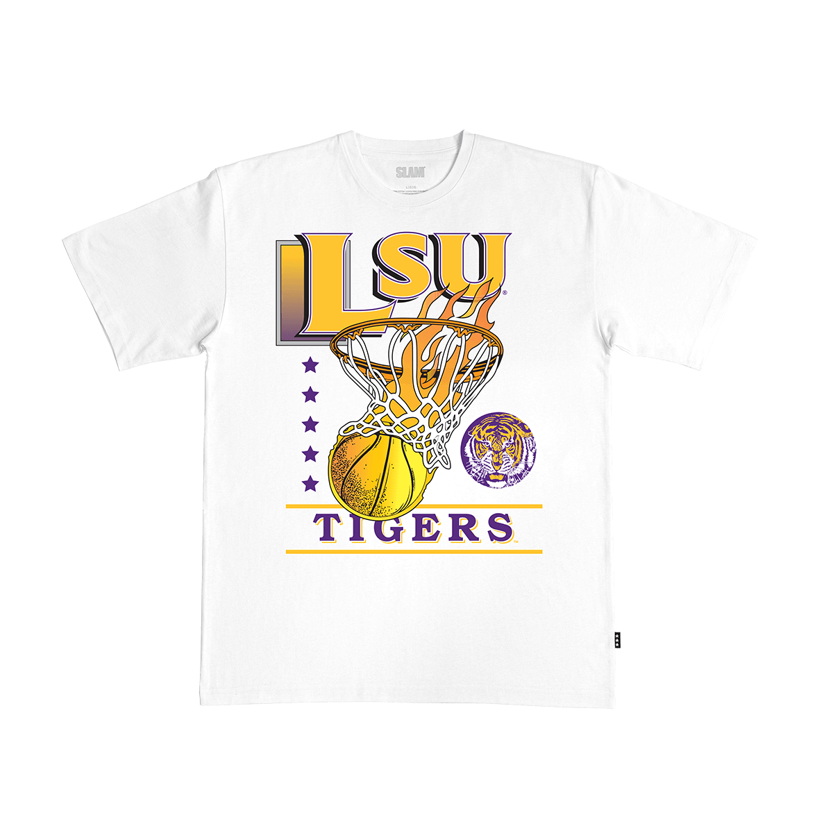 LSU Hoops Vault Heavy Tee - SLAM Goods