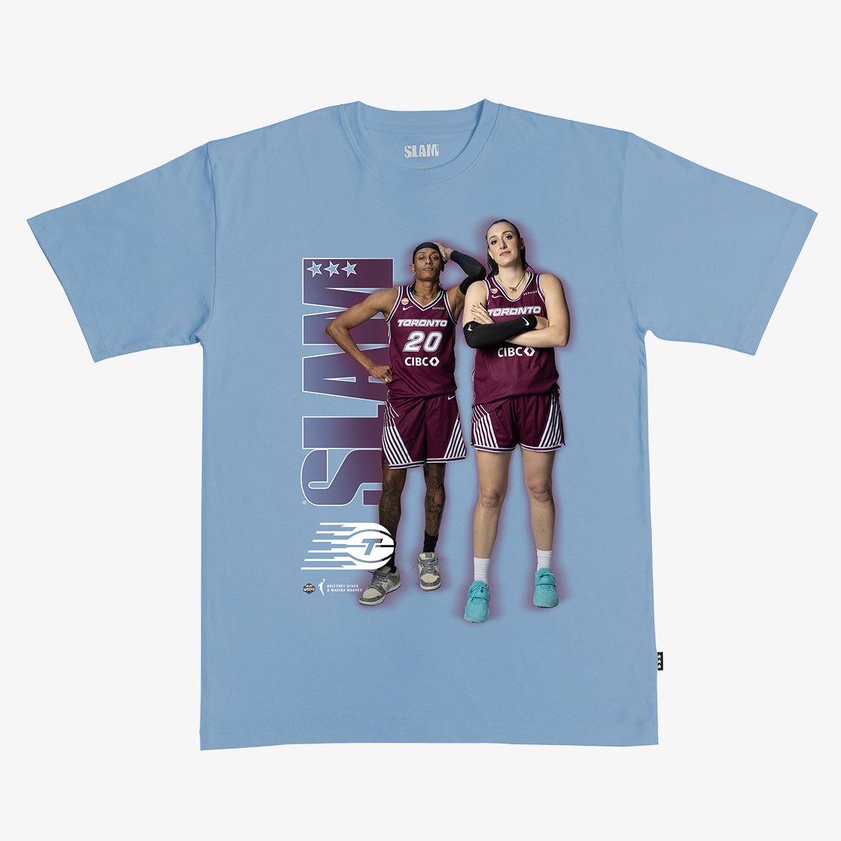 Marina Mabrey + Brittney Sykes Remix Heavy Tee (SLAM 262) - SLAM Goods