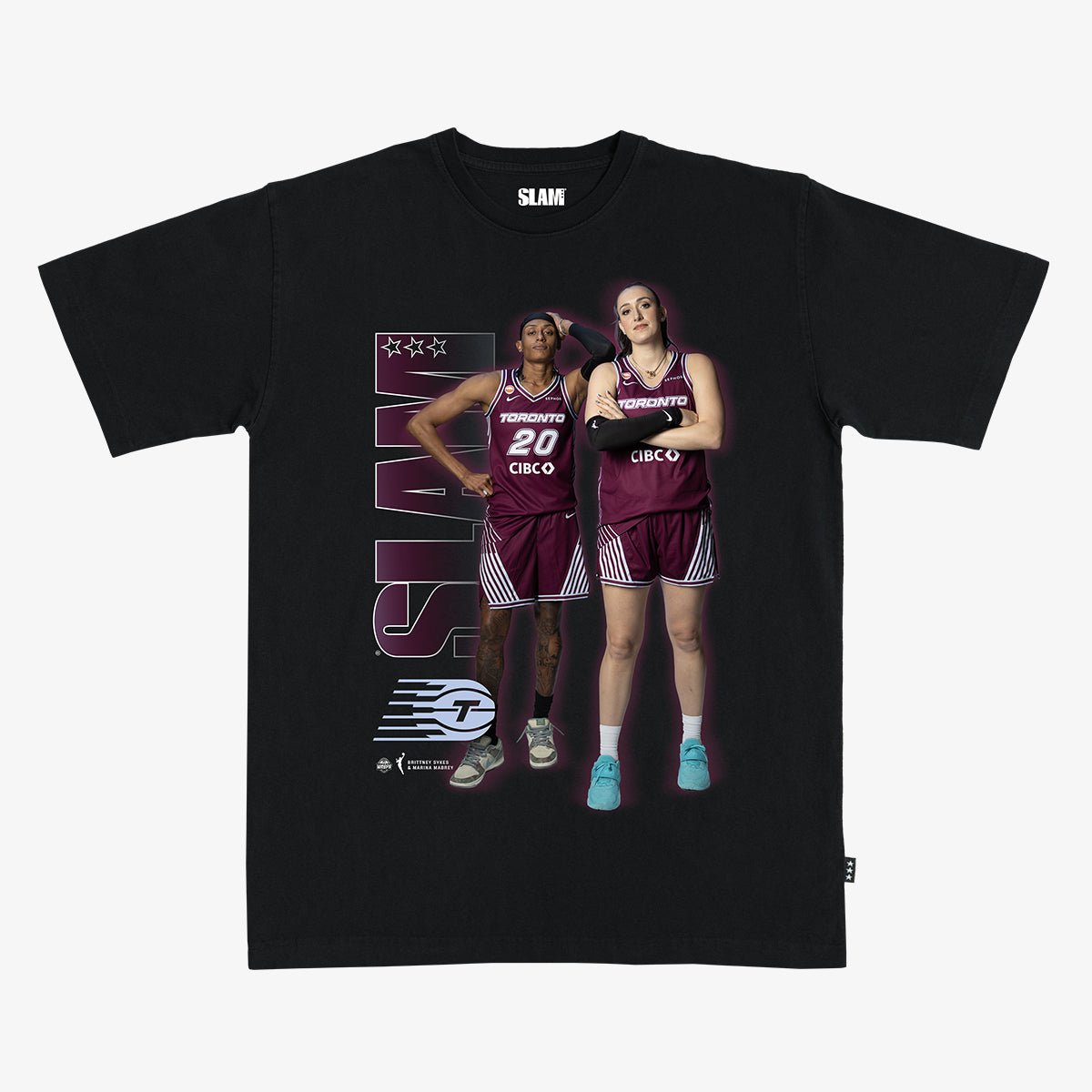 Marina Mabrey + Brittney Sykes Remix Heavy Tee (SLAM 262) - SLAM Goods