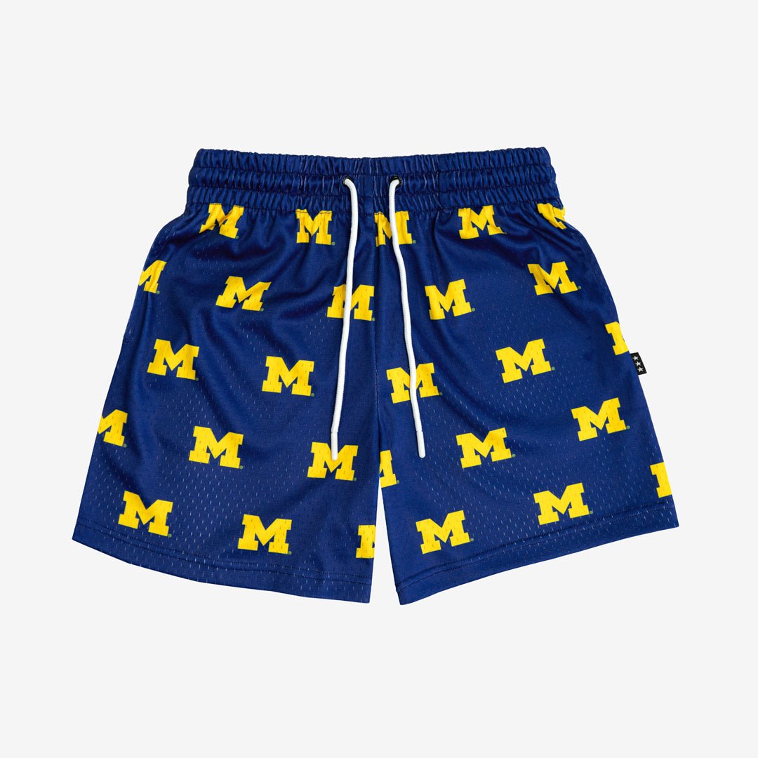 Michigan All - Over Logo Shorts - SLAM Goods