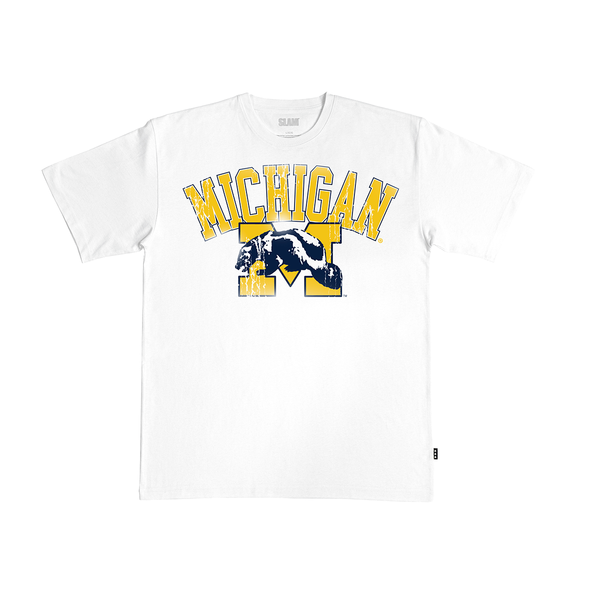 Michigan Big Logo Heavy Tee - SLAM Goods