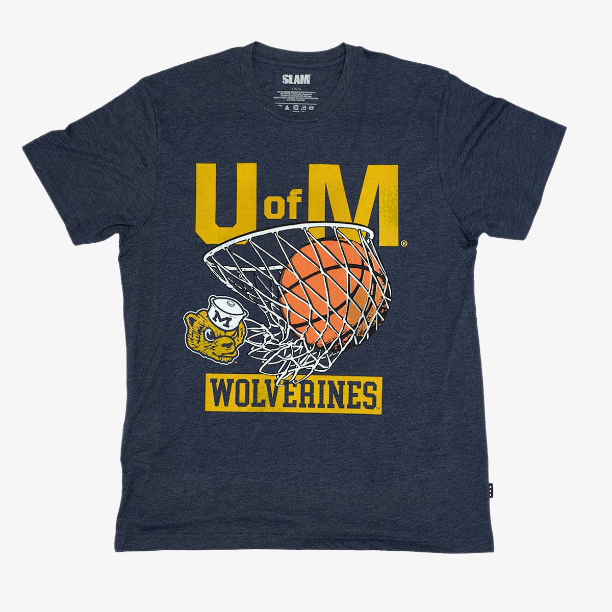 Michigan Hoops Heritage Tee - SLAM Goods
