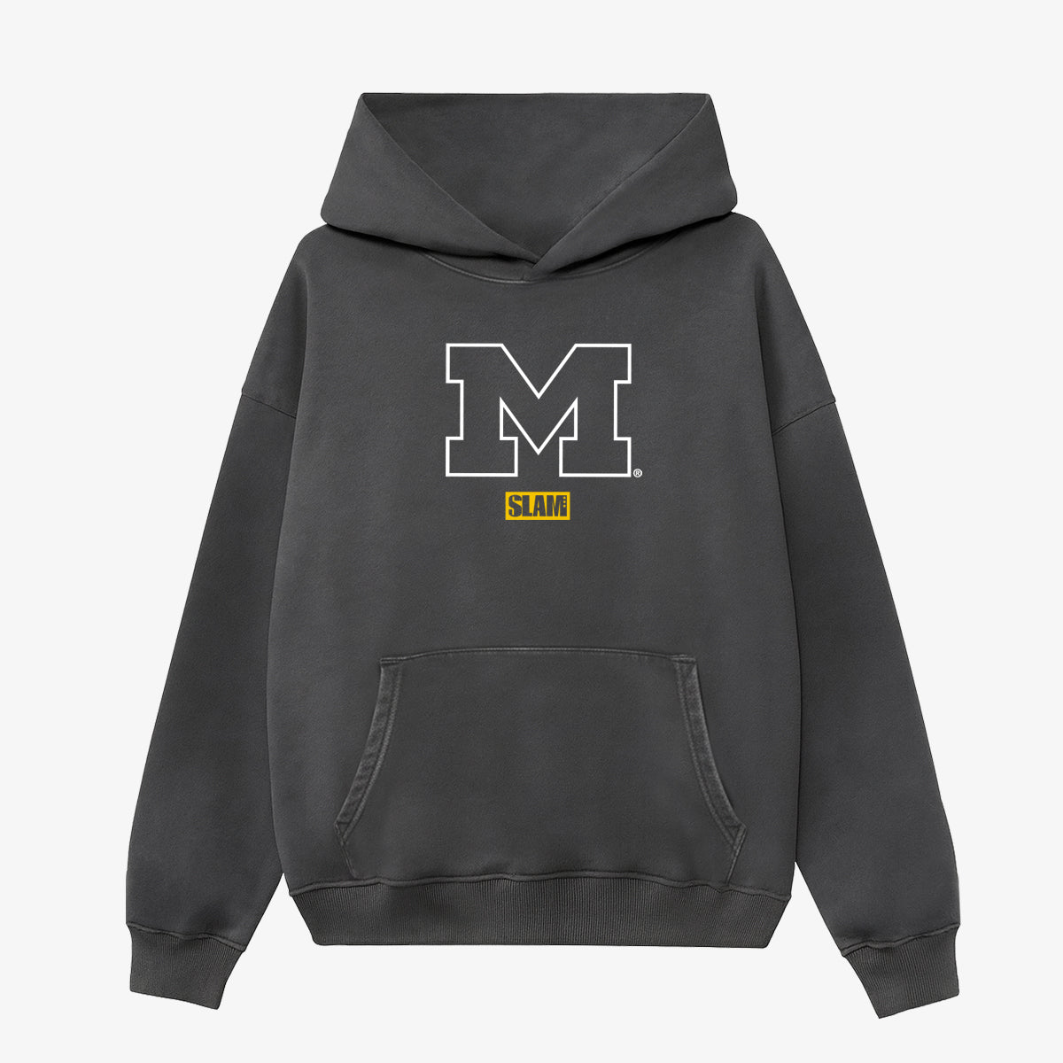 Michigan Monochromatic Washed Hoodie - SLAM Goods