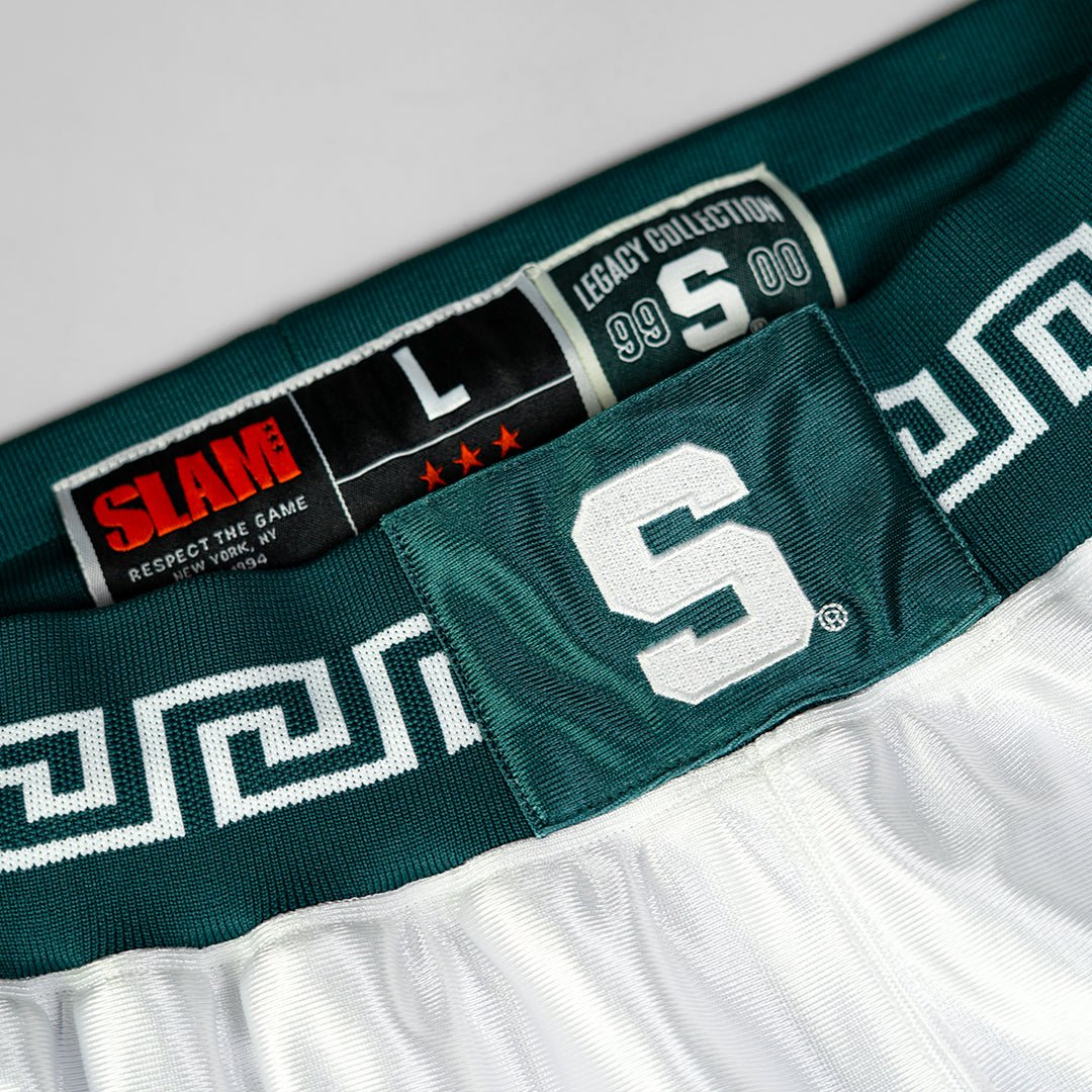 Michigan State 1999 - 2000 Home Legacy Shorts - SLAM Goods