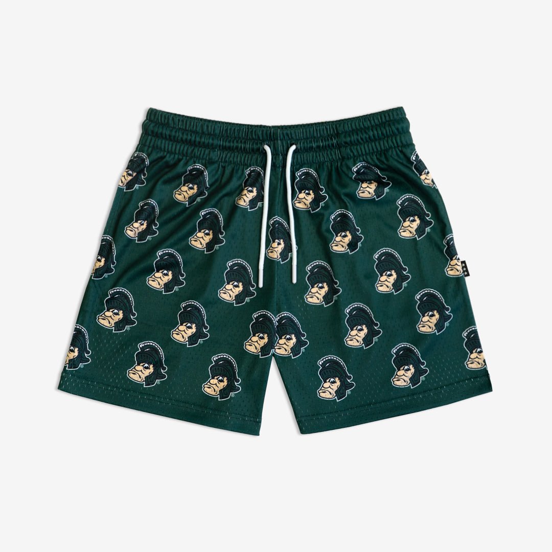 Michigan State All - Over Logo Shorts - SLAM Goods