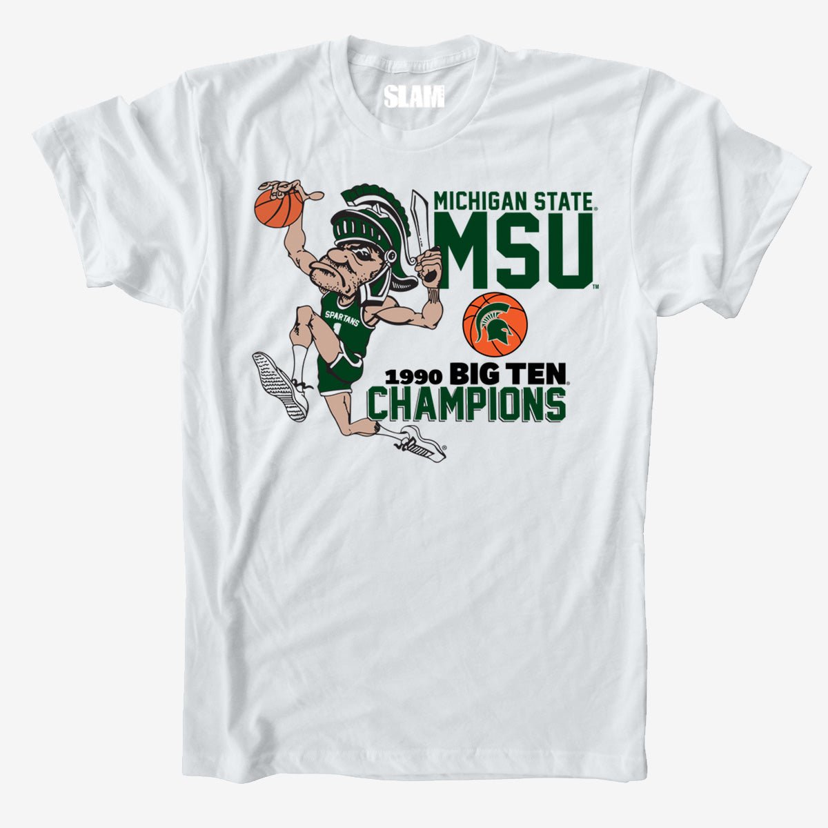 Michigan State Big Ten Champs '90 Vintage Tee - SLAM Goods