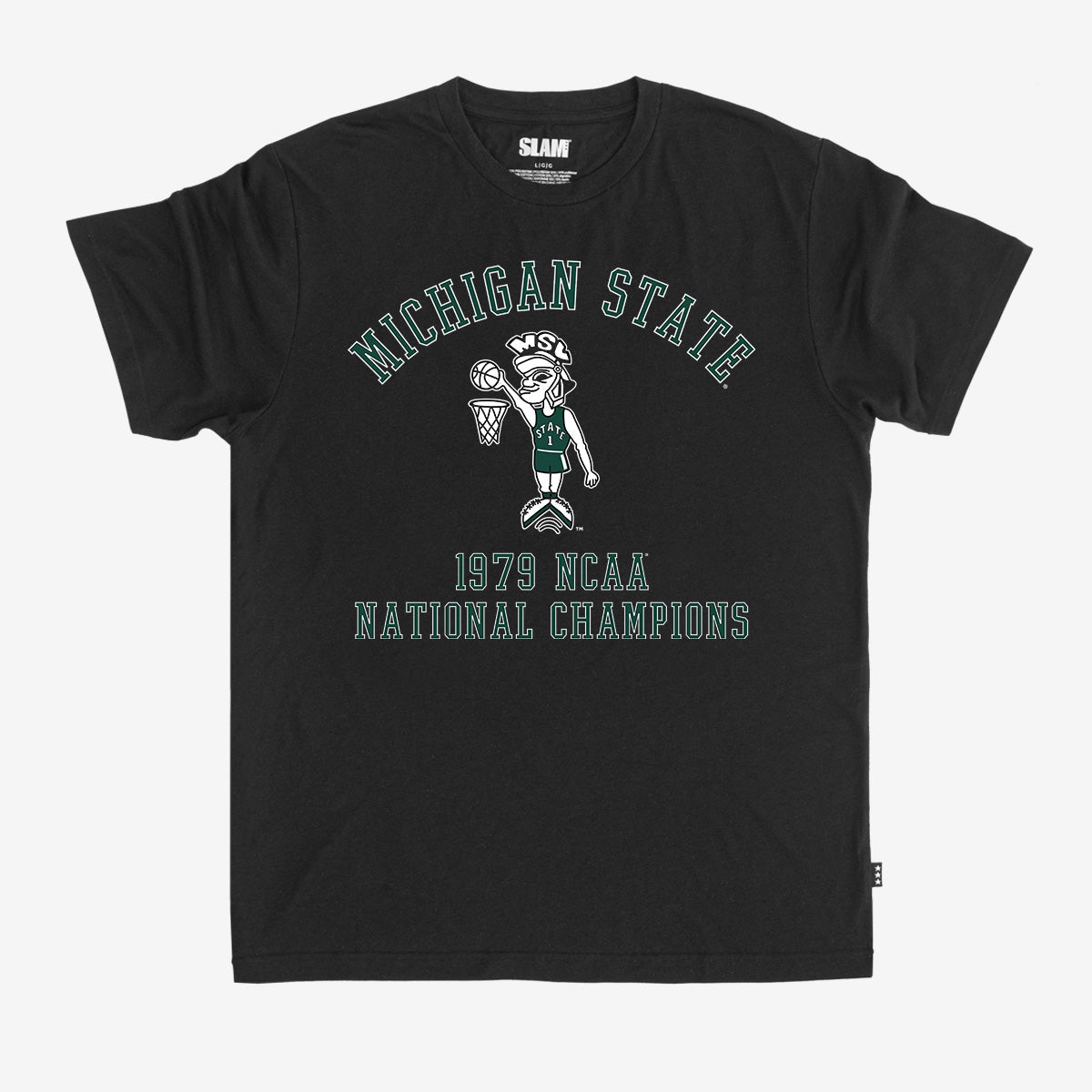 Michigan State Dunking Sparty '79 Tee - SLAM Goods