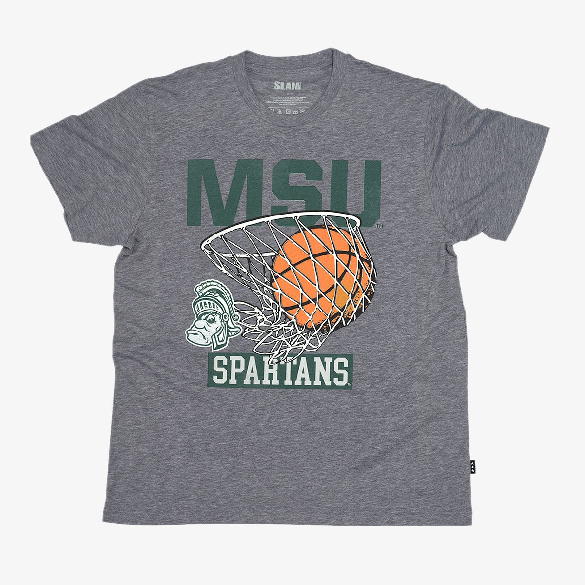 Michigan State Hoops Heritage Tee - SLAM Goods