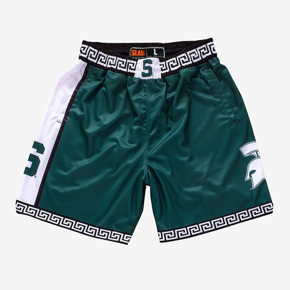 Michigan State Spartans 1999 - 2000 Retro Shorts (Away) - SLAM Goods