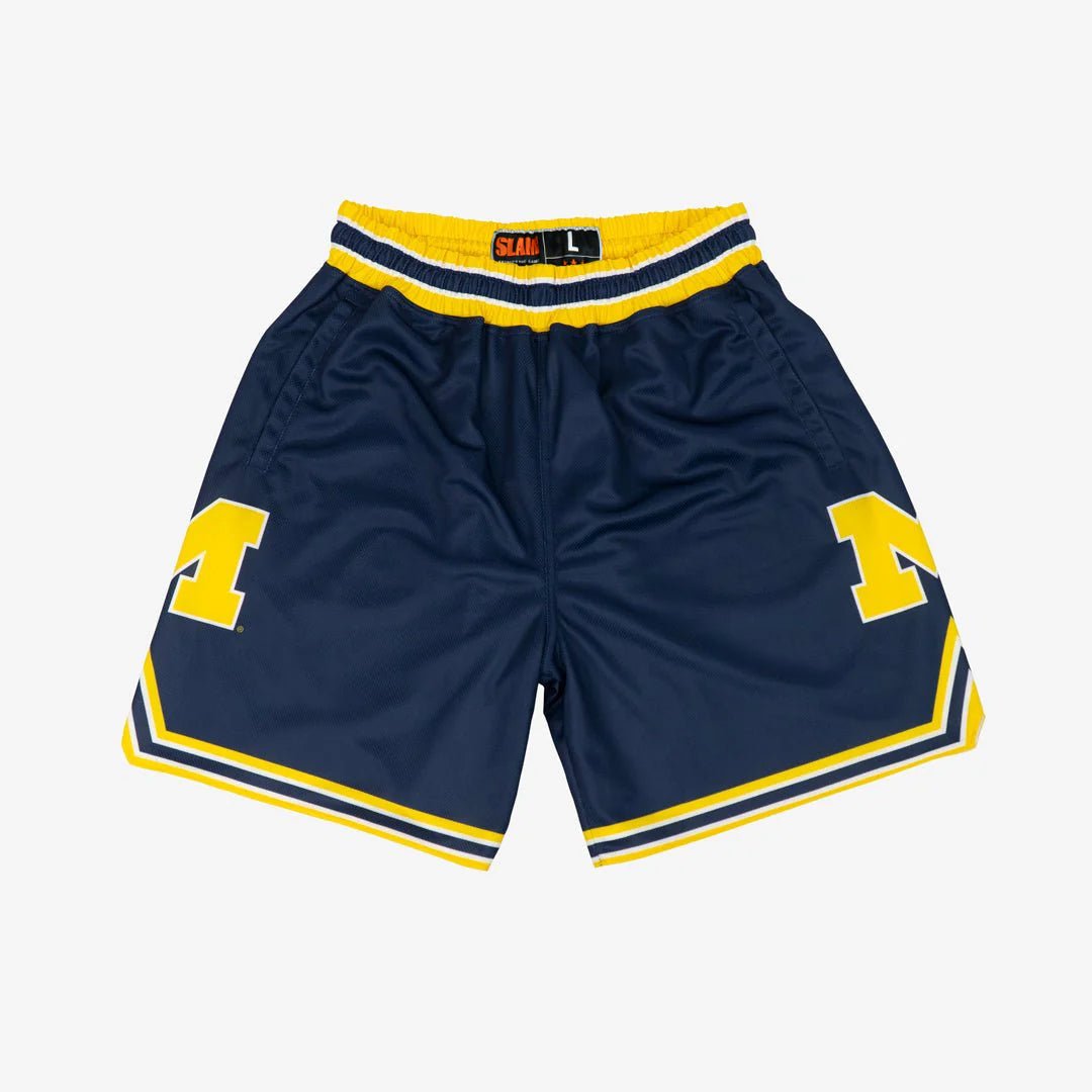 Michigan Wolverines 1991 - 1992 Retro Shorts (Away) - SLAM Goods