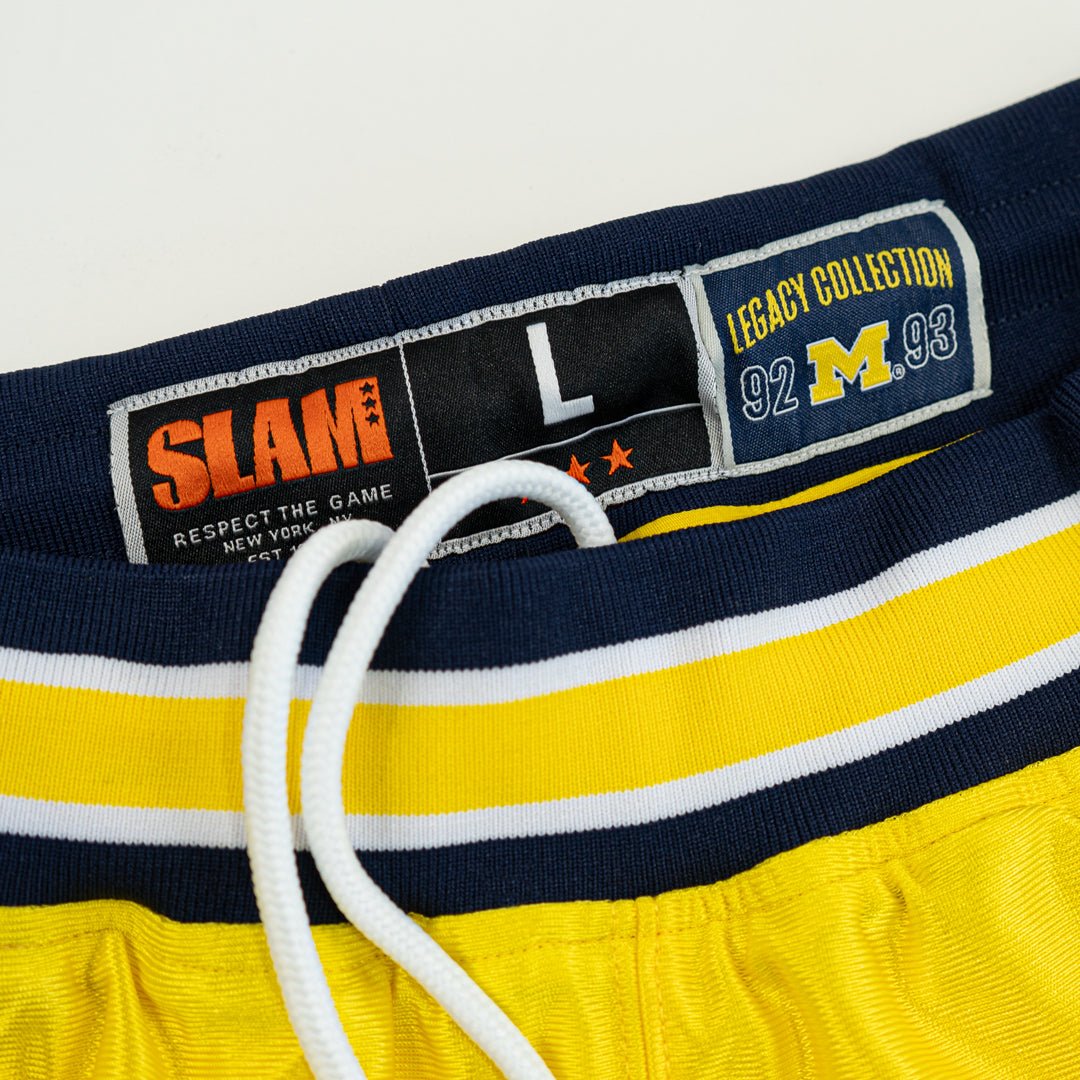 Michigan Wolverines 1992 - 1993 Legacy Shorts - SLAM Goods