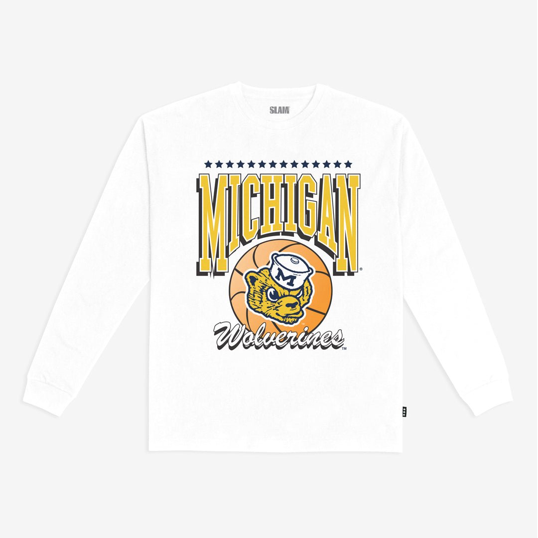 Michigan Wolverines L/S Tee - SLAM Goods