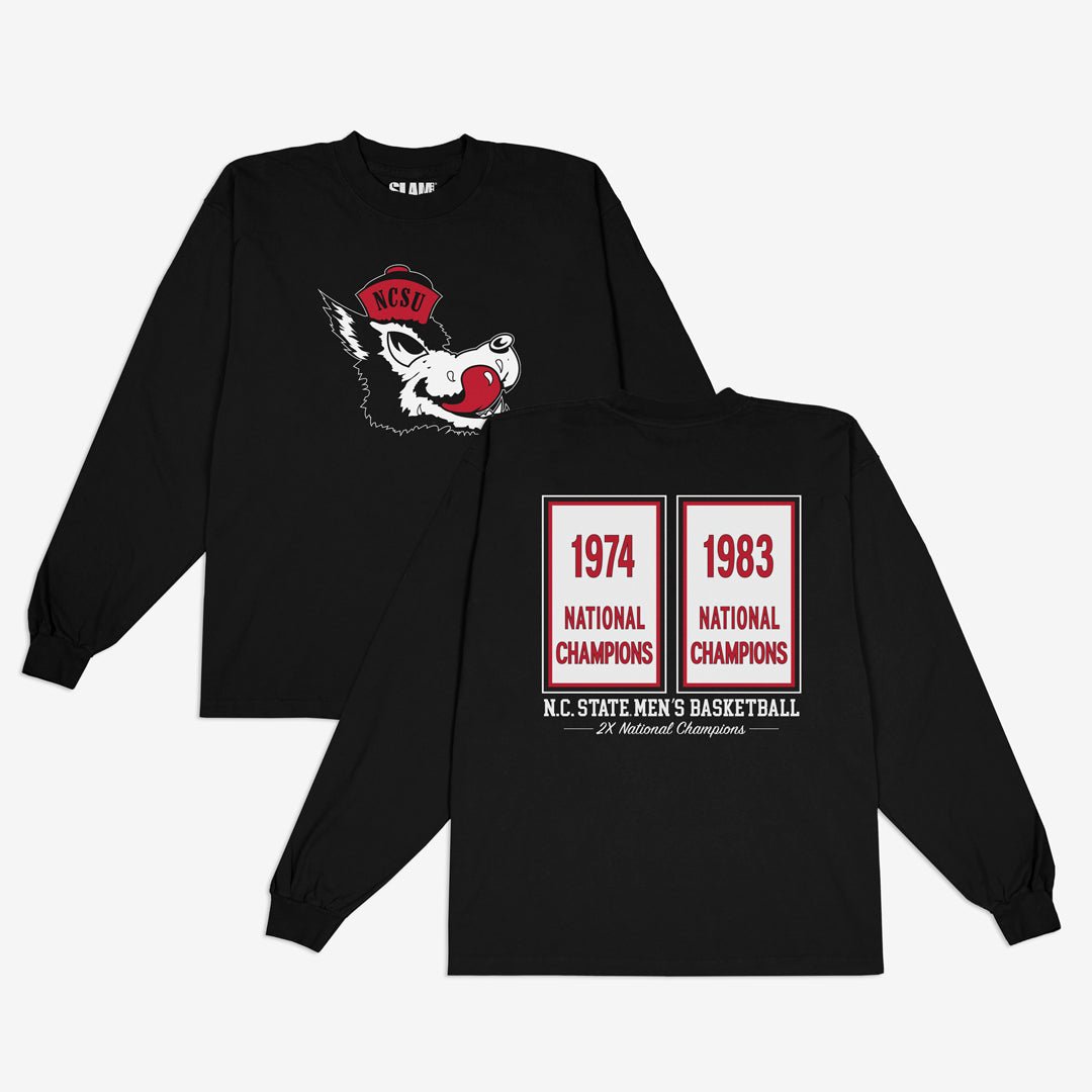 NC State Banners L/S Tee - SLAM Goods
