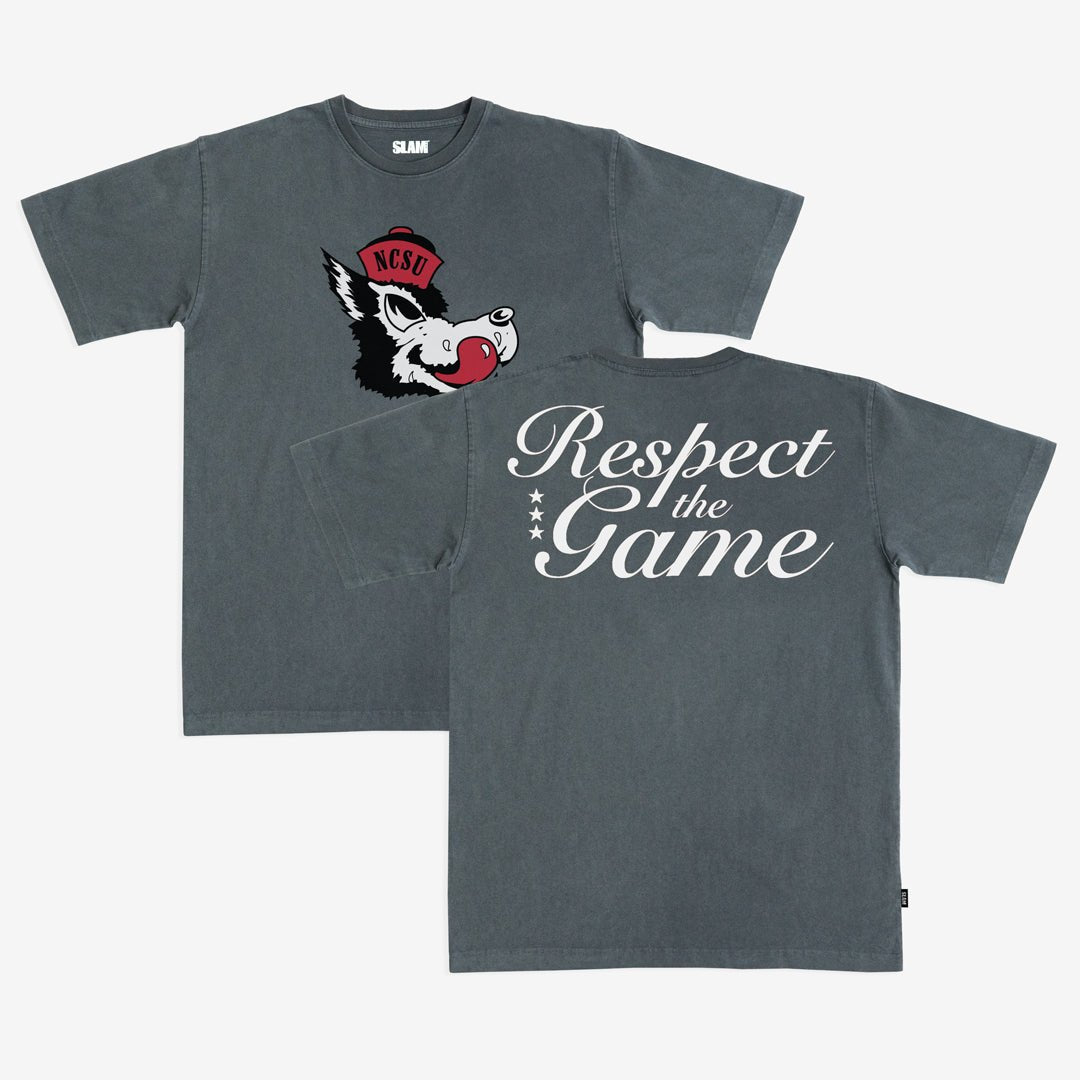 NC State Respect the Game Heavy Tee - SLAM Goods