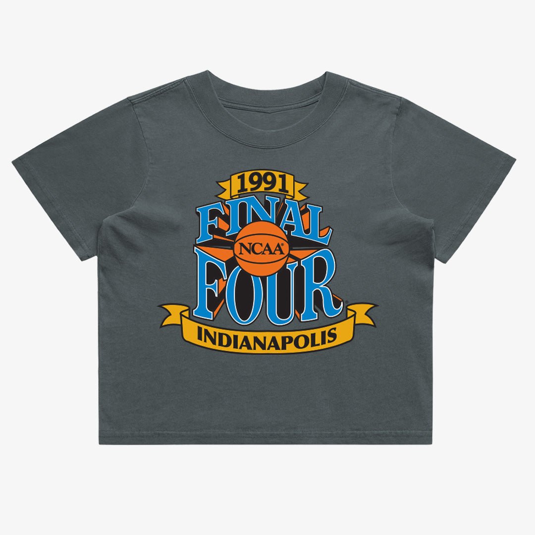 NCAA 1991 Final Four Logo Crop Tee - SLAM Goods